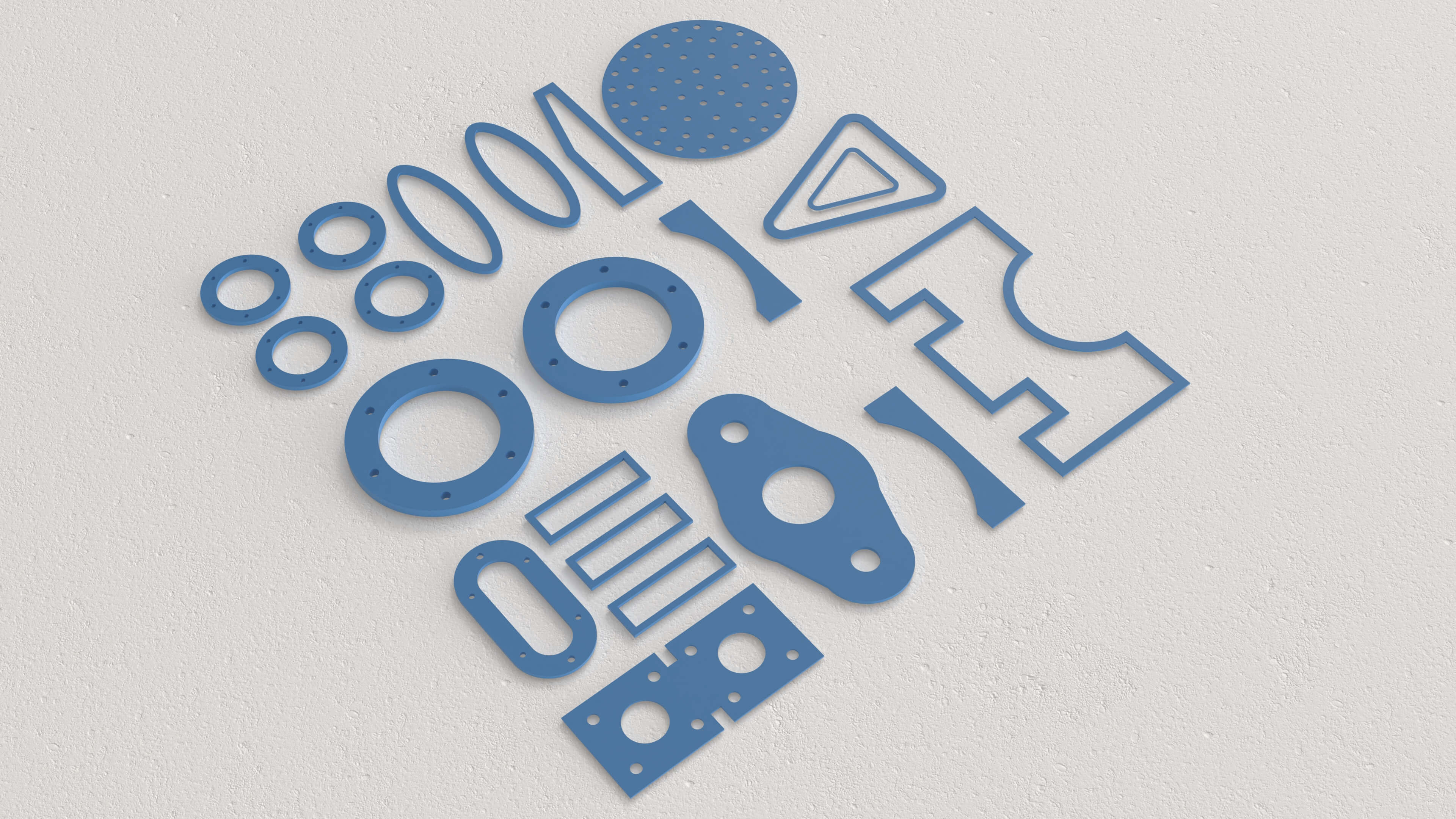 Siliconenrubber (VMQ) snijden